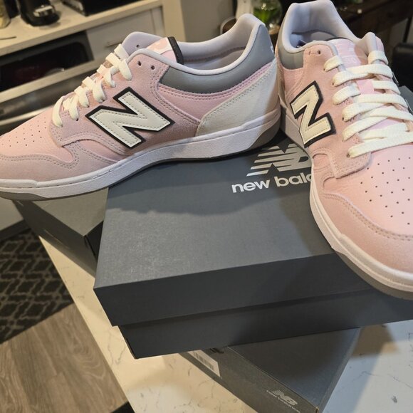New Balance 480 Men's Shoes Pink/Pink bb480-lth Sneakers Shoes MENS SZ 10.5 NEW - Picture 3 of 10